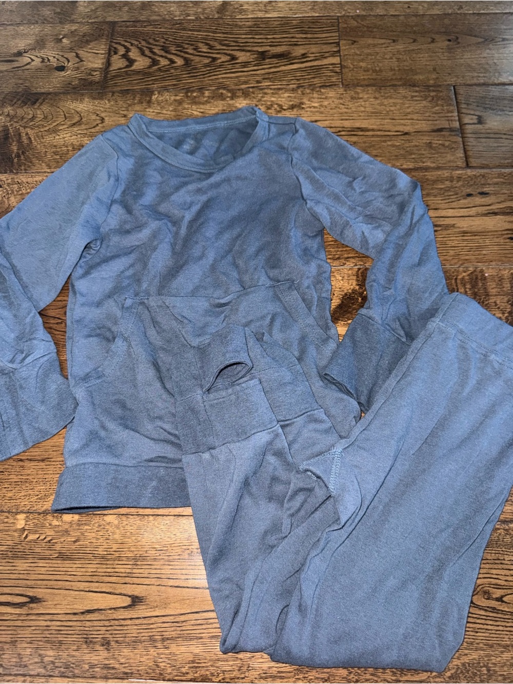Goumi Bamboo Cotton Blend Blue Set Size 5T